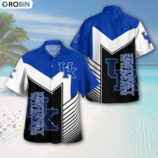 Kentucky Wildcats Standard AOP Button Shirt, Kentucky Wildcats Merch