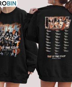 Kiss End Of The Road Shirt, Thank You For Memories Unisex Hoodie, Sweatshirt