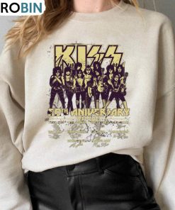 Kiss End Of The Road Shirt, Thank You For The Memories Unisex Hoodie, Sweatshirt