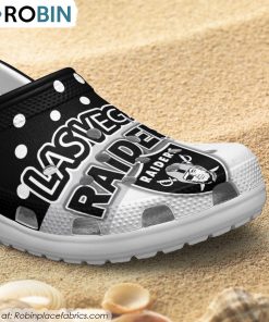 Las Vegas Raiders Trending Style Crocs Shoes, Raiders Merch