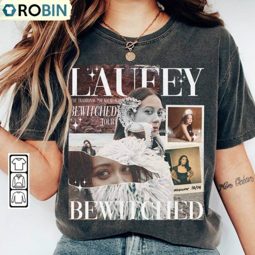Laufey The Bewitched Tour Shirt, Laufey Tour Long Sleeve Hoodie