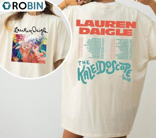 Lauren Daigle Shirt, Kaleidoscope Tour Hoodie Sweater