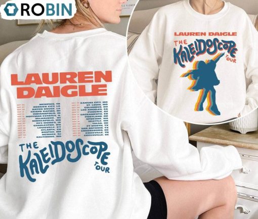 Lauren Daigle Shirt, The Kaleidoscope Tour Long Sleeve Unisex T Shirt