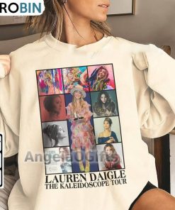 Lauren Daigle Shirt, The Kaleidoscopes Tour 2023 Long Sleeve Unisex Hoodie