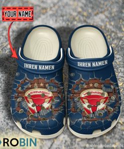 Lausitzer F�chse Break Cracked Hole Design Crocs Shoes