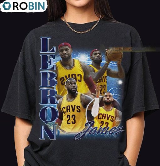 Lebron James Shirt, Vintage Basketball Unisex Hoodie, Sweatshirt