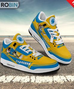 los-angeles-chargers-bugs-bunny-jordan-3-sneakers-3