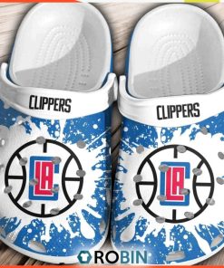 Los Angeles Clippers Basketball Club Clogs Crocband Crocs Shoes Comfortable, Los Angeles Clippers Unique Gifts