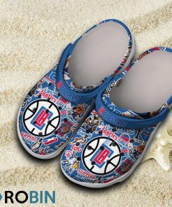 Los Angeles Clippers Basketball team NBA Classic Crocs Shoes, Los Angeles Clippers Gifts