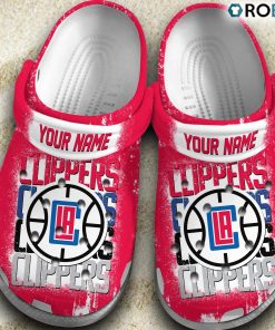 Los Angeles Clippers NBA Basketball Classic Crocs Shoes, Clippers Merchandise