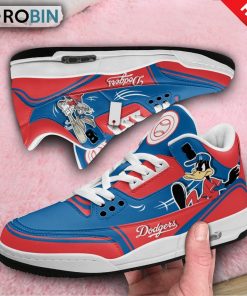 Los Angeles Dodgers Bugs Bunny Jordan 3 Sneakers