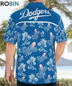 Los Angeles Dodgers Tropical Hawaiian Shirt Limited Edition, Dodgers Gifts for Fans Los Angeles Dodgers Tropical Hawaiian Shirt Limited Edition, Dodgers Gifts for Fans