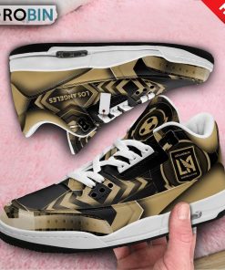 Los Angeles Football Club Jordan 3 Sneakers