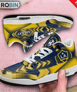 Los Angeles Galaxy Jordan 3 Sneakers