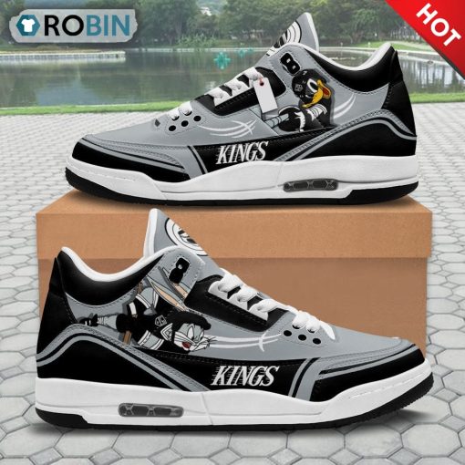 Los Angeles Kings Bugs Bunny Jordan 3 Sneakers