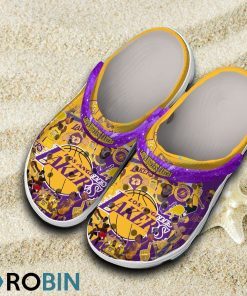 Los Angeles Lakers NBA Classic Crocs Shoes, Lakers Merchandise
