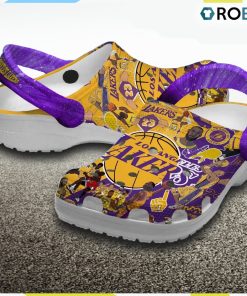 Los Angeles Lakers NBA Classic Crocs Shoes, Lakers Merchandise