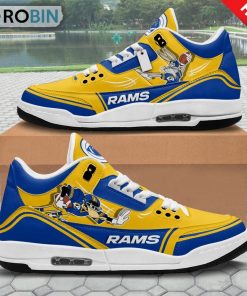 los-angeles-rams-bugs-bunny-jordan-3-sneakers-1