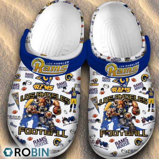 Los Angeles Rams NFL Classic Crocs Shoes