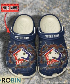 LOSC Lille Break Cracked Hole Design Crocs Shoes LOSC Lille Break Cracked Hole Design Crocs Shoes