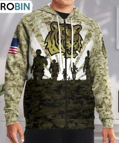 LSU Tigers Camouflage Pattern Hoodie and Zip Hoodie, LSU Tigers Unique Gifts