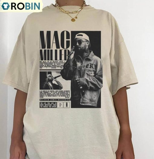 Mac Miller Trendy Shirt, Mac Swimming Unisex Shirt