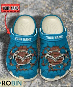 Mazda Break Cracked Hole Design Crocs Shoes Mazda Break Cracked Hole Design Crocs Shoes