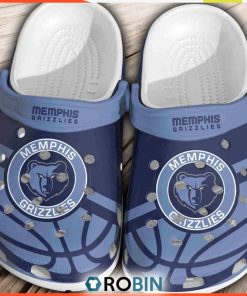 Memphis Grizzlies Basketball Club Clogs Shoes Crocband Comfortable Crocs For Men Women, Grizzlies Gifts