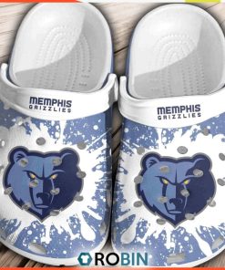 Memphis Grizzlies Basketball Club Clogs Shoes Crocband Crocs Comfortable For Men Women, Grizzlies Gifts for Fans
