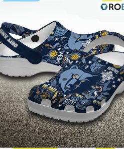 Memphis Grizzlies Basketball team NBA Classic Crocs Shoes, Memphis Grizzlies Footwear