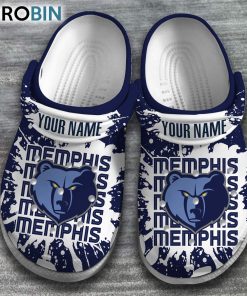 Memphis Grizzlies NBA Basketball Classic Crocs Shoes, Memphis Grizzlies Fan Gears