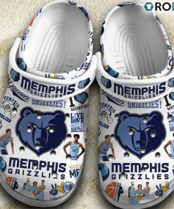 Memphis Grizzlies NBA Basketball Classic Crocs Shoes, Memphis Grizzlies Footwear