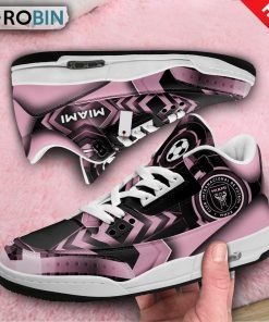 Miami Crew FC Custom Jordan 3 Sneakers Miami Crew FC Custom Jordan 3 Sneakers