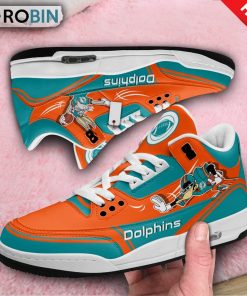 Miami Dolphins Bugs Bunny Custom Jordan 3 Sneakers