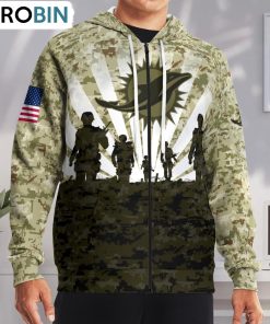Miami Dolphins Camouflage Pattern Hoodie and Zip Hoodie, Miami Dolphins Team Gifts