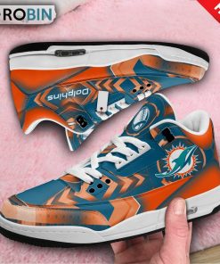 Miami Dolphins Jordan 3 Sneakers