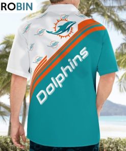 Miami Dolphins Standard Paradise Hawaiian Shirt, Miami Dolphins Fan Shirt