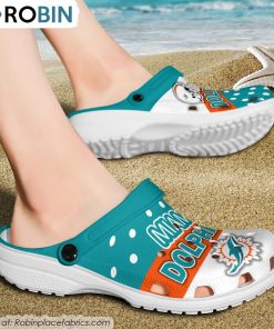 Miami Dolphins Trending Style Crocs Shoes, Miami Dolphins Merch