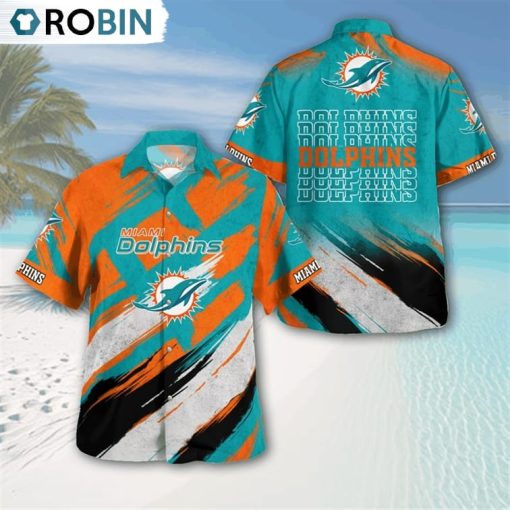 Miami Dolphins Vintage Classic Button Shirt, Miami Dolphins Apparel
