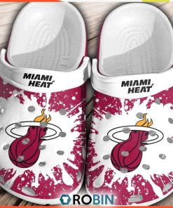 Miami Heat Basketball Club Crocband Clogs Shoes Comfortable For Men Women, Miami Heat Merchandise