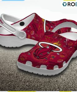 Miami Heat NBA Classic Crocs Shoes, Heat Custom Fan Gears Miami Heat NBA Classic Crocs Shoes, Heat Custom Fan Gears