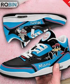 Miami Marlins Bugs Bunny Custom Jordan 3 Sneakers
