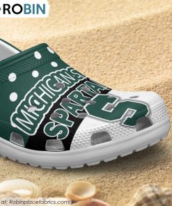 Michigan State Spartans Trending Style Crocs Shoes, Spartans Gifts for Fans Michigan State Spartans Trending Style Crocs Shoes, Spartans Gifts for Fans