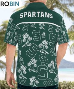 Michigan State Spartans Tropical Hawaiian Shirt Limited Edition, Michigan State Spartans Unique Gifts