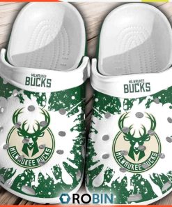Milwaukee Bucks Basketball Club Crocband Comfortable Clogs Shoes For Men Women, Bucks Footwear Milwaukee Bucks Basketball Club Crocband Comfortable Clogs Shoes For Men Women, Bucks Footwear