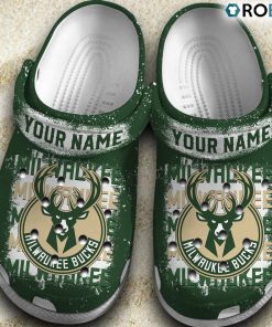Milwaukee Bucks NBA Basketball Classic Crocs Shoes, Bucks Merchandise Milwaukee Bucks NBA Basketball Classic Crocs Shoes, Bucks Merchandise