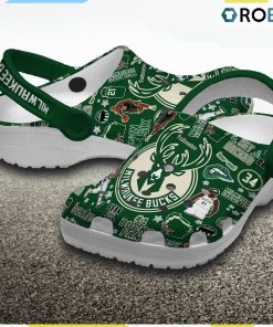 Milwaukee Bucks NBA Classic Crocs Shoes, Milwaukee Bucks Fan Gears