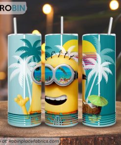 Minions 3D Printed Skinny Tumblers for Straight Tapered Tumbler