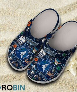 Minnesota Timberwolves NBA Classic Crocs Shoes, Minnesota Timberwolves Gifts for Fans