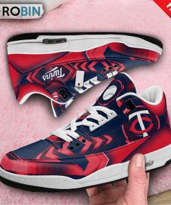 Minnesota Twins Custom Jordan 3 Sneakers
